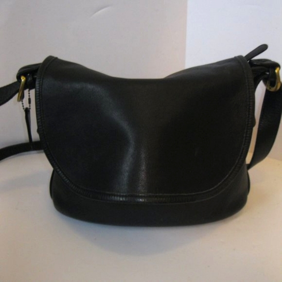 Coach Handbags - Vintage Coach Fletcher 4150 Crossbody Bag - Black